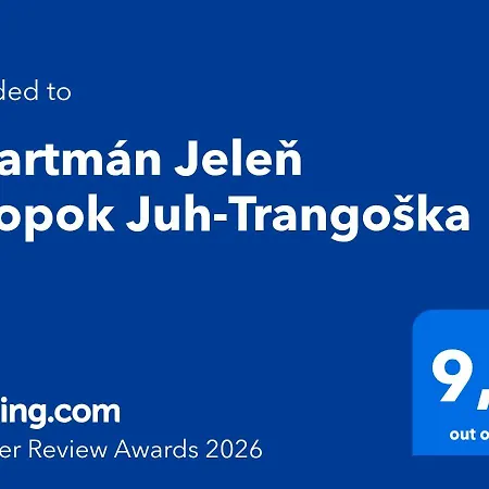 Jelen Chopok Juh-trangoska アパート *